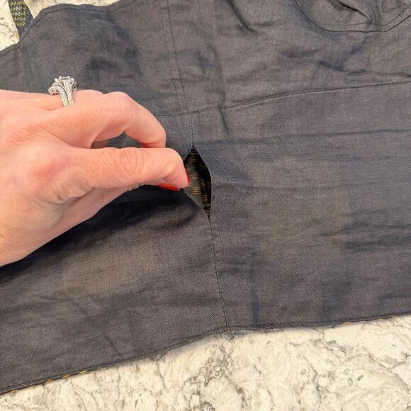 Women’s African Print Ethnic Malcom X Tank Top Bustier Handmade Women’s M/L - Picture 15 of 15